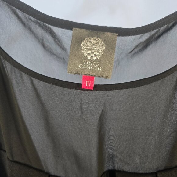 VINCE CAMUTO Pullover Sleeveless Dress w/ Pockets & Side Zipper Size 10 (P-26) - Picture 9 of 9